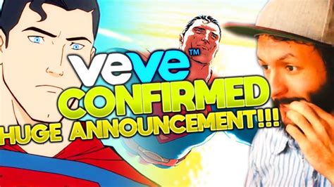 VEVE OFFICIALLY CONFIRMS SUPERMAN NFTS COMING IN 3 DAYS HUGE W FOR