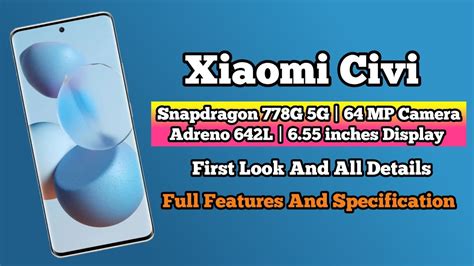 Xiaomi Civi All Specs And Review Price In India Xiaomi Civi Full