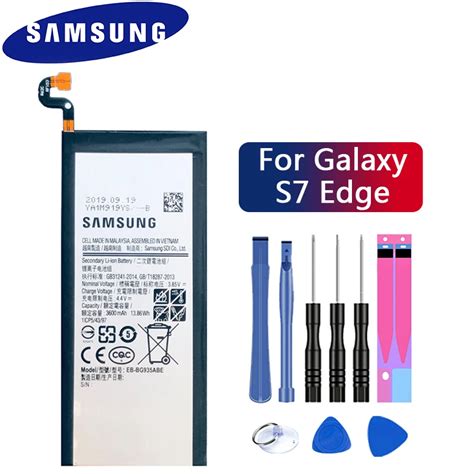 Samsung EB BG935ABE de batería 100 Original para Samsung GALAXY S7