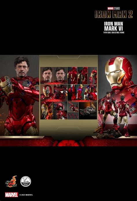 Hot Toys QS Iron Man Mark VI Figure Singapore