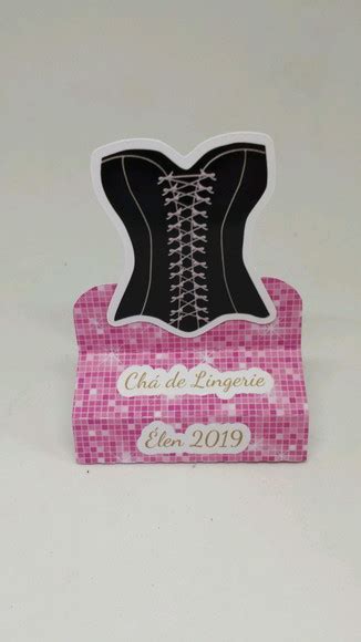 Porta Bis Duplo Chá de Lingerie no Elo7 CSL Personalizados E3BBDB