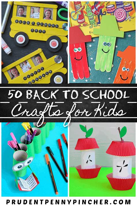 50 Diy Back To School Crafts Prudent Penny Pincher