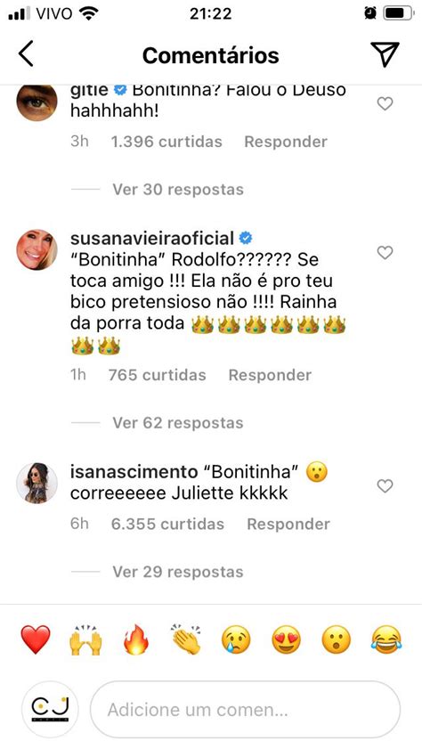 Susana Vieira Se Revolta Rodolffo Do BBB21