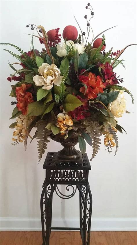 Large Floral Arrangement Traditional Transitional Floral Etsy Large