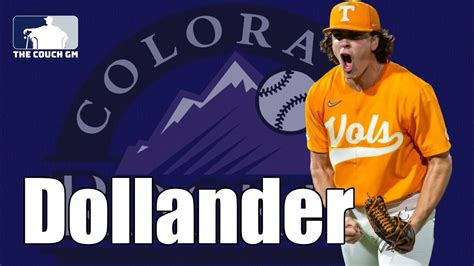 Chase Dollander Rockies Future Ace Youtube