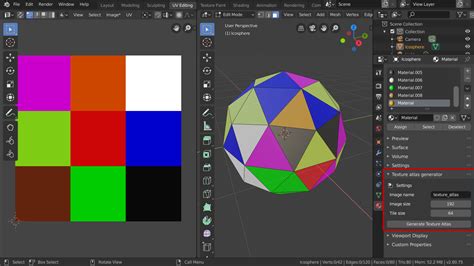 Texture Atlas Blender Addon