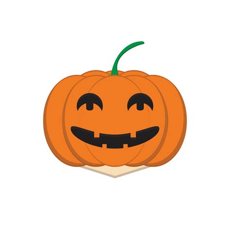 Jack O Lantern Pumpa Halloween Ikon Vektor Linje P Vit Bakgrundsbild