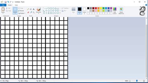 How To Make A Grid In Paint D Whereintop