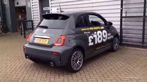 Abarthfiat 500 595 Grey 2016 Youtube