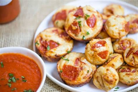 Pepperoni Pizza Bites Recipe [VIDEO] - Dinner, then Dessert