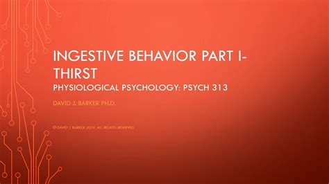 14-- Neuroscience of Ingestive Behavior - YouTube