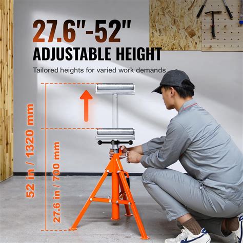 VEVOR Soporte de rodillo, resistente soporte de herramientas de