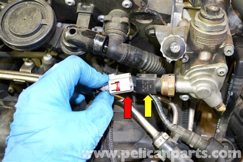 Volkswagen Golf Gti Mk V Low Fuel Pressure Sensor Replacement 2006 2009 Pelican Parts Diy