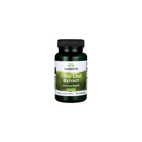 Swanson Olive Leaf Extract 500mg 60caps Orostore