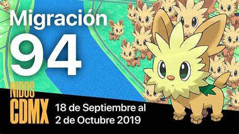 Migración nidos Pokemon Go en CDMX 94 18 de Septiembre al 2 de