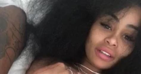 Latest Updates Blac Chyna Poses Topless On Bed In New Photo