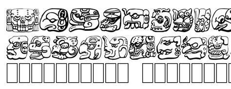 Mayan Font Download Free Legionfonts