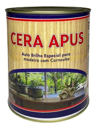 Cera De Carna Ba Em Pasta Para Madeira Incolor Ml Parcelamento Sem