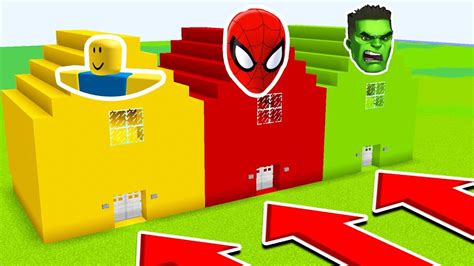 Do Not Choose The Wrong House Roblox Spiderman Hulk Ps Xbox Ps