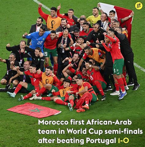 Gulf Today On Twitter Morocco First African Arab Team In World Cup