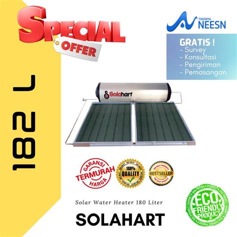 Jual PEMANAS AIR MATAHARI SOLAR WATER HEATER SOLAHART 182 L