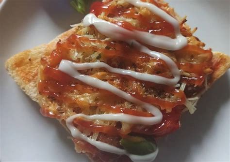 Resep Pizza Roti Tawar Oleh Feby Istari Cookpad