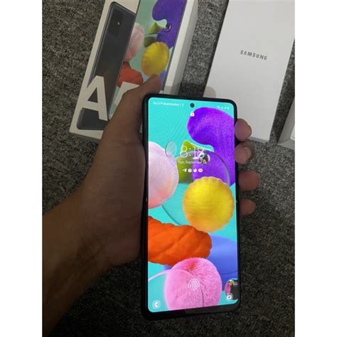 Jual SAMSUNG A51 8 128 Gb Original Second Garasi Resmi Sein Fullset