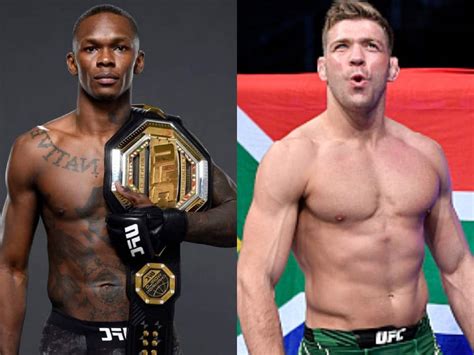 Ufc Reportedly Exploring Idea Of Dricus Du Plessis Vs Israel Adesanya