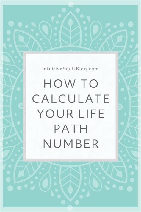 How To Calculate Your Numerology Life Path Number In 2024 Numerology