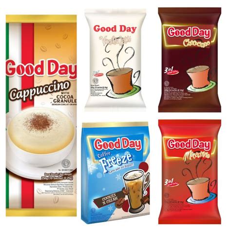 Jual Kopi Good Day In Chococinno Mocacinno Vanilla Latte Cappucino