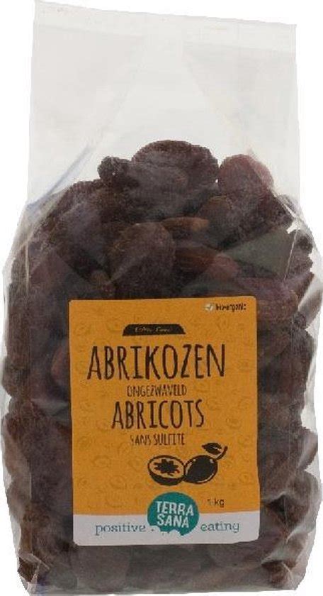 Terrasana RAW Abrikozen Ongezwaveld 1 Kg Bol