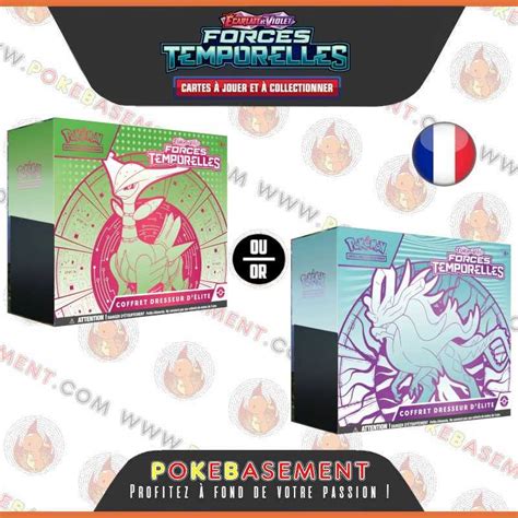 1X ETB Coffret Dresseur d Elite Pokémon EV5 Forces Temporelles FR