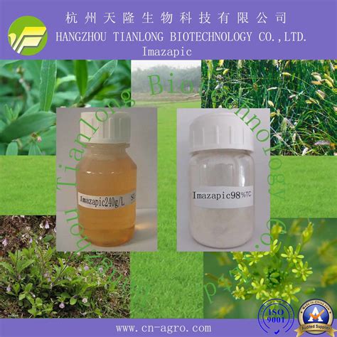 Highly Effective Herbicide Imazapic 98 TC 150g L SL 240g L SL