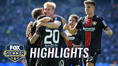 Hertha BSC Berlin Vs Bayer Leverkusen 2019 Bundesliga Highlights