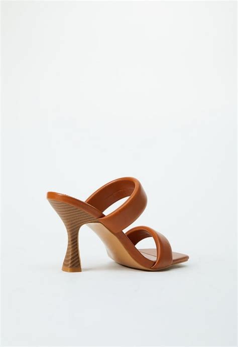 Amora Heeled Sandal Shoes In FRENCH OAK Get Great Deals At JustFab