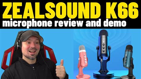 Zeal Sound K66 Review Budget Priced End Addressed Condenser Mic YouTube