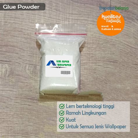 Lem Wallpaper Dinding Wallpaper Glue Powder Lem Bubuk Wallpaper