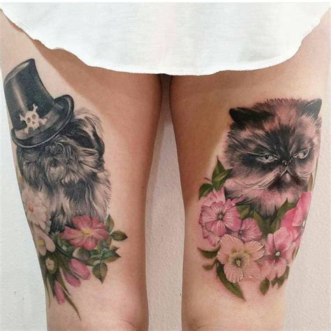 Chez Mémé on Instagram By elisabethepires Tatuaje gato Diseños