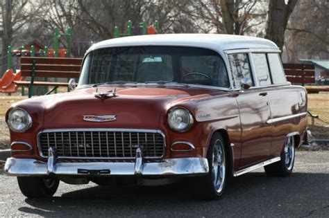 1955 Chevy Handyman Wagon 327 V8 Ac Tilt Disc Brakes And Much More