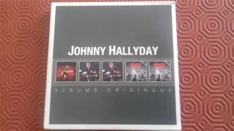 Johnny Hallyday Coffret Cd Live Albums Originaux Eur