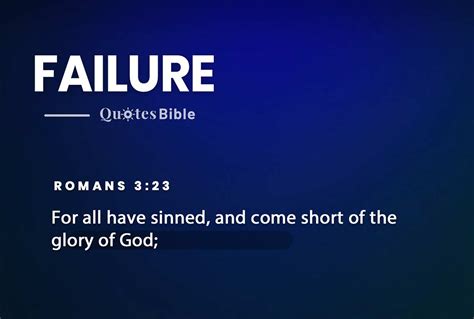 Failure Verses From The Bible — From Setbacks To Stepping Stones