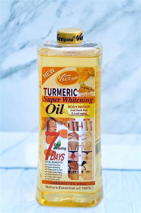 Veet Gold Multivitamin Oil Super Whitening Turmeric Oil Aogom Collection