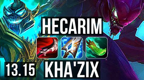 HECA Vs KHA JNG 11 0 5 Quadra Legendary 600 Games 1 0M Mastery