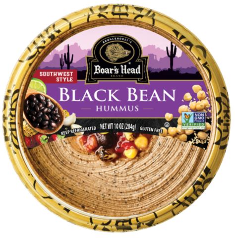 Boar S Head Southwest Style Black Bean Hummus 10 Oz 10 Oz Kroger