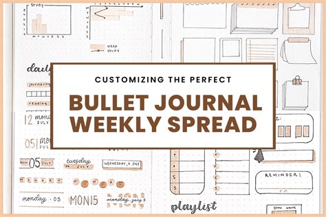 Online Customizing The Perfect Bullet Journal Weekly Spread Course