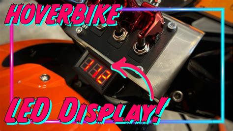 Hoverbike Led Display Garagenged Ns Youtube