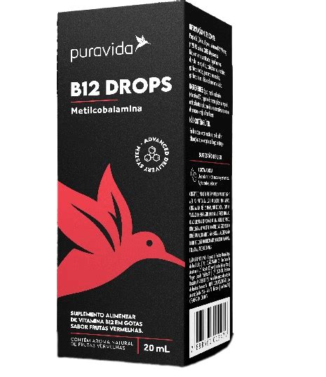 B12 Drops 20ml Puravida