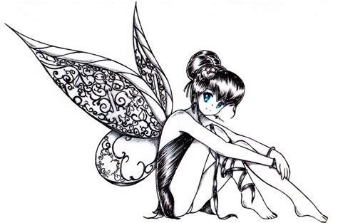 Dark Fairy Fairy Drawings Drawings Dark Fairy