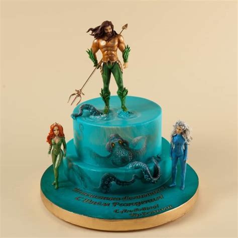 Notfound Aquaman Cake Cake Superhero Cake