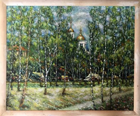 Sumy Birches Oil Painting By Ivan Shapoval Artfinder